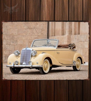 Металлическая табличка Mercedes-Benz 170S Cabriolet A